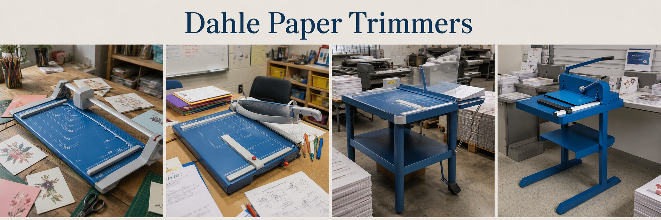How to Match the Right Dahle Paper Trimmer to the Application and Workflow