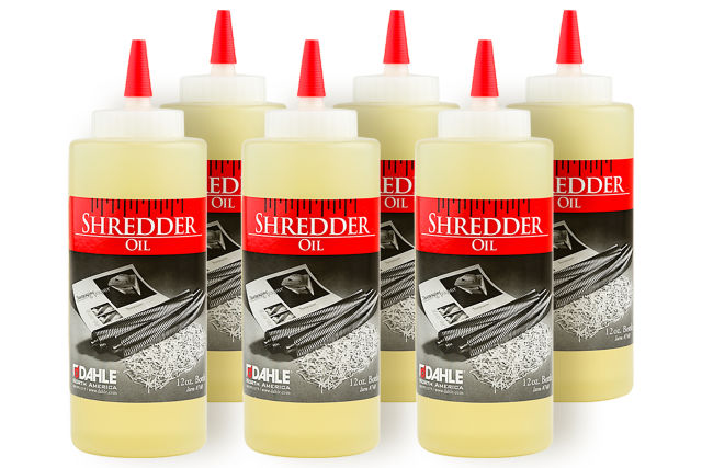 Dahle 20721 Shredder Oil - 12 Ounces Bottle